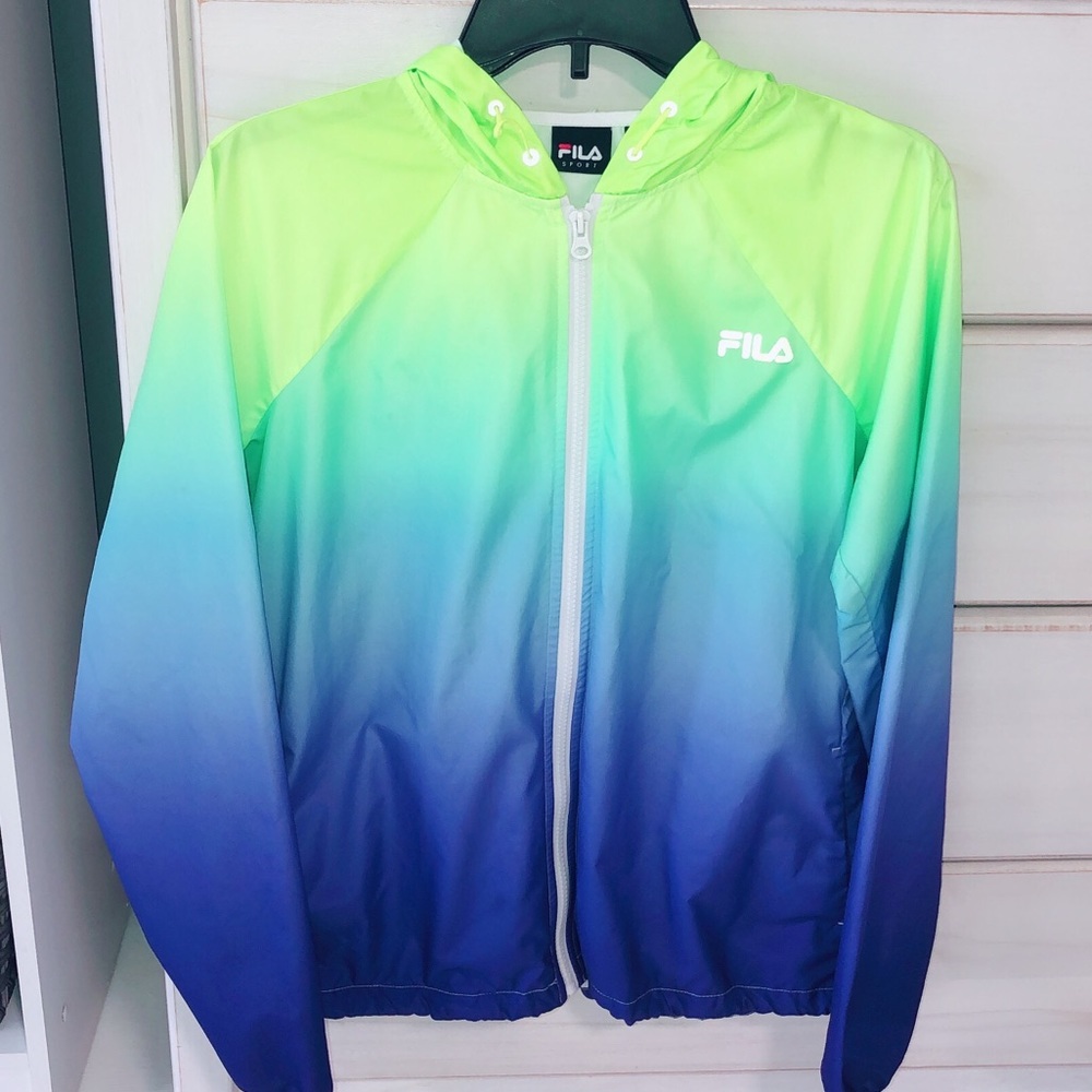 Fila ombré windbreaker